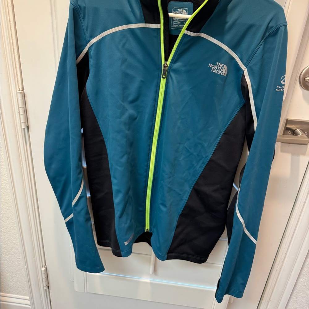 The North Face Blue and Black Jacket